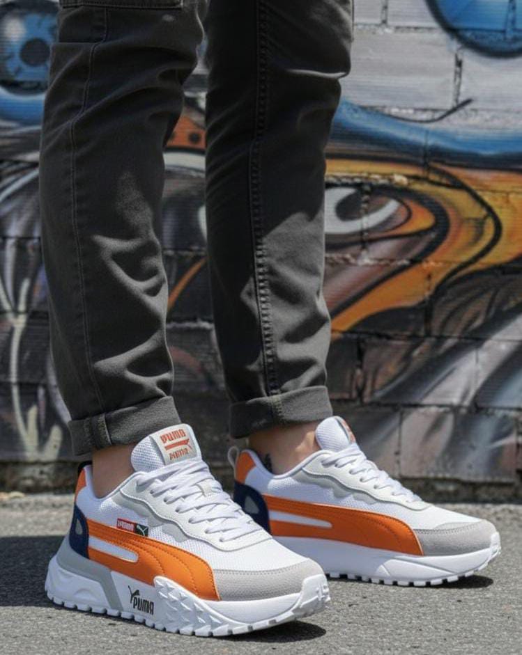 PUMA RS color BlancoNaranja